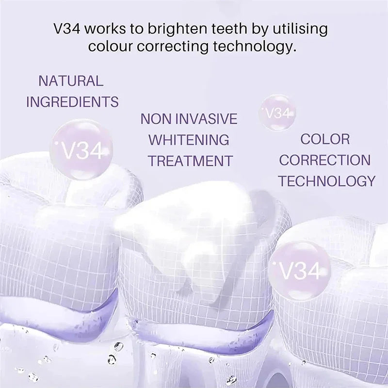 V34 Teeth Whitening Toothpaste 5D