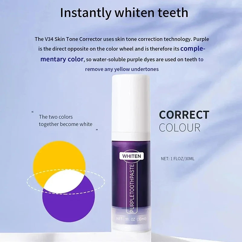 V34 Teeth Whitening Toothpaste 5D