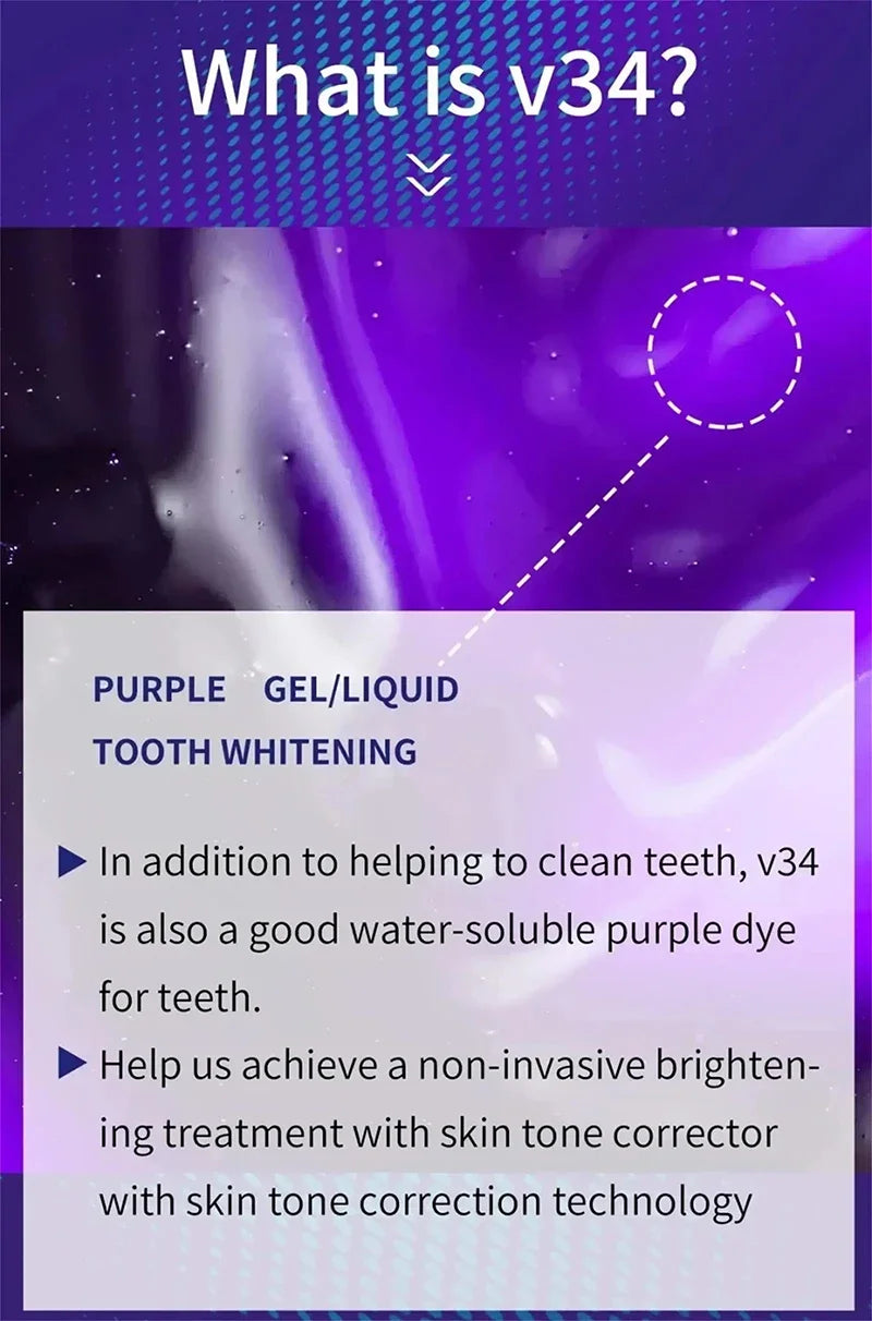V34 Teeth Whitening Toothpaste 5D